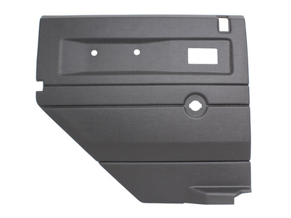 Terrafirma - Door Card - 2nd Row / LHS / Manual Window / Dark Grey