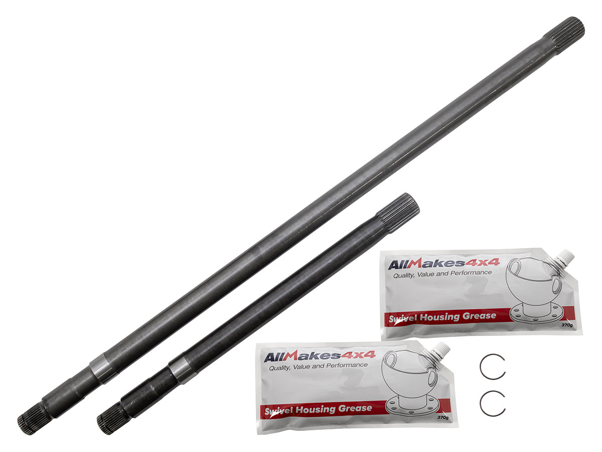 Terrafirma - Heavy Duty Half Shaft Set - 24 Spline - Front
