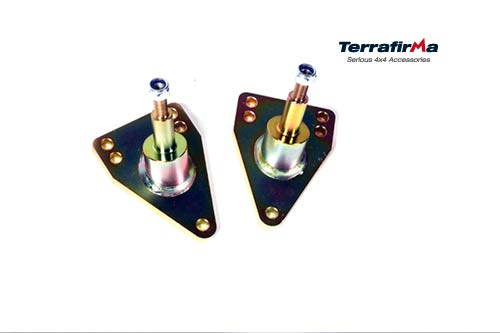 Terrafirma 2" lower rear top shock mounts (Pair)