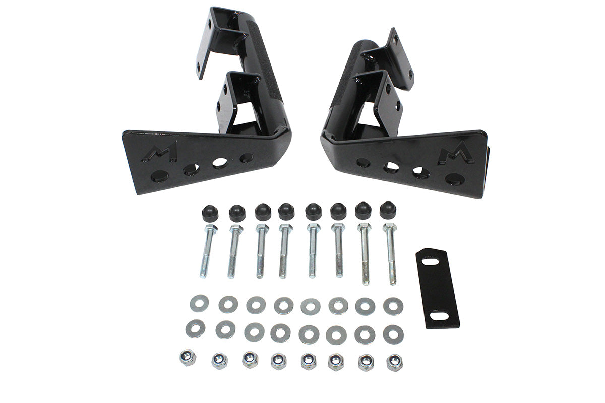 Terrafirma - Rear Bumper Corners - With Spare Wheel Carrier