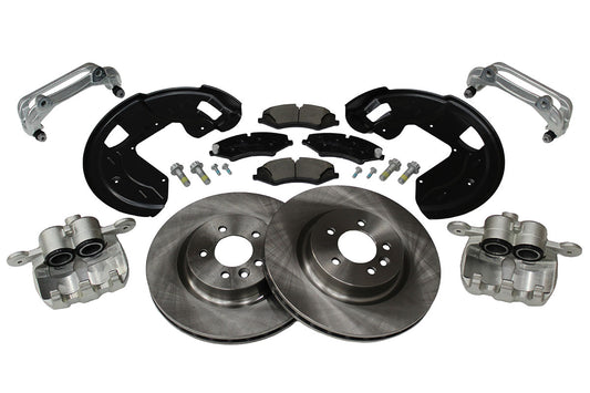 Terrafirma - Allmakes Front Brake Upgrade Kit - 360mm - Uni-Brakes Pads / Allmakes Discs - TF629