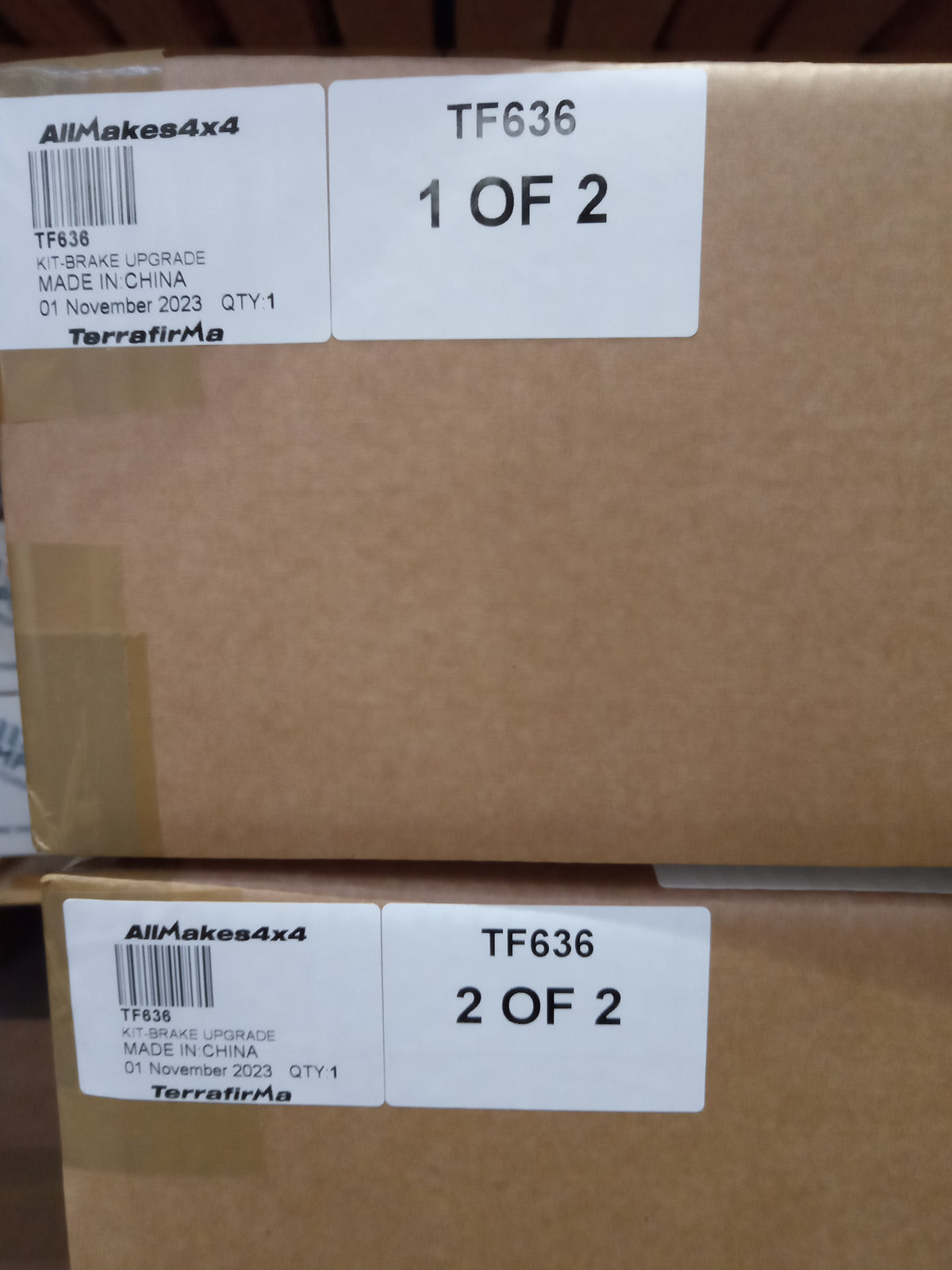 Terrafirma - Terrafirma Front Brake Upgrade Kit - 340mm