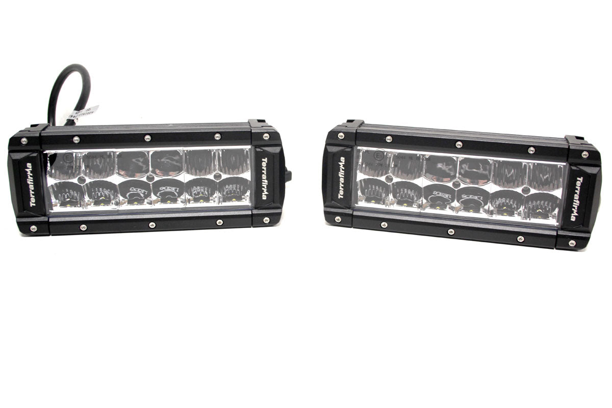 Terrafirma - 8" Double Row LED Light Bar - Pair