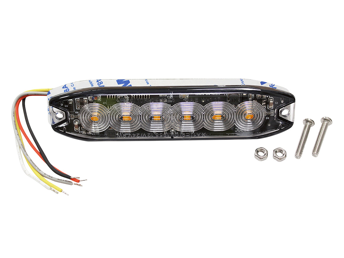 Terrafirma - Hazard 6 - LED - Amber