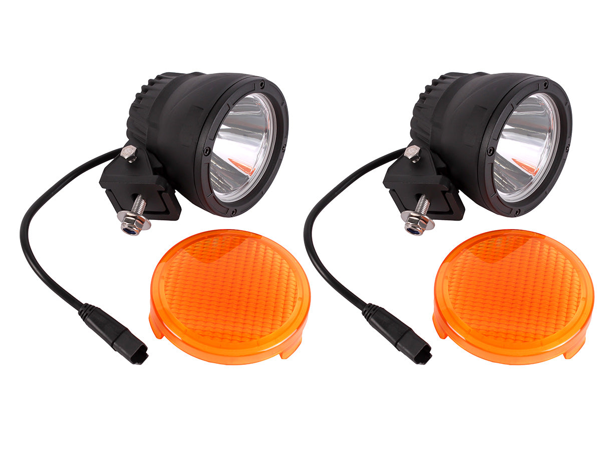 Terrafirma - 5" LED Headlights - Round - Pair