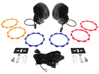 Terrafirma - High Intensity LED Spot Light - 7" Round - Pair