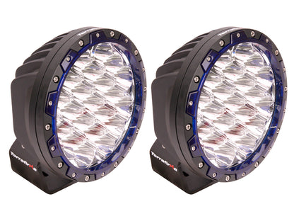 Terrafirma - High Intensity LED Spot Light - 7" Round - Pair