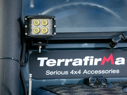 Terrafirma - Bulkhead Spotlight Mounting Brackets - Pair