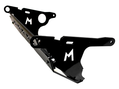Terrafirma - Aluminum Steering Guard / Skid Plate Kit - LHD - Black Alloy