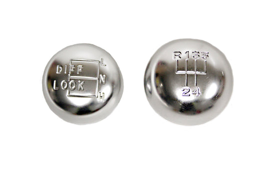 Terrafirma alloy gear knobs for LT77 gearbox