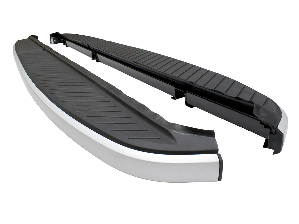 Terrafirma - Side Steps - OE Style - Black & Alloy - Pair