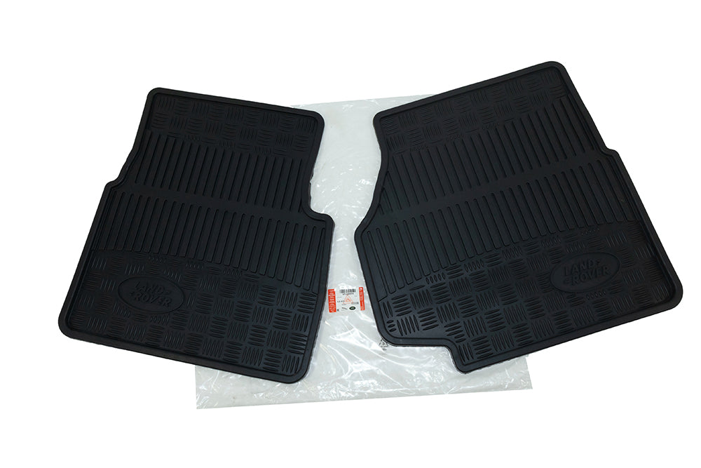 Rubber Floor Mats Front to 2006 - Genuine