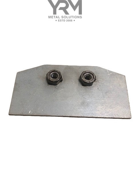 YRM - Front & Second Row Latch Striker Nut Plate - Defender