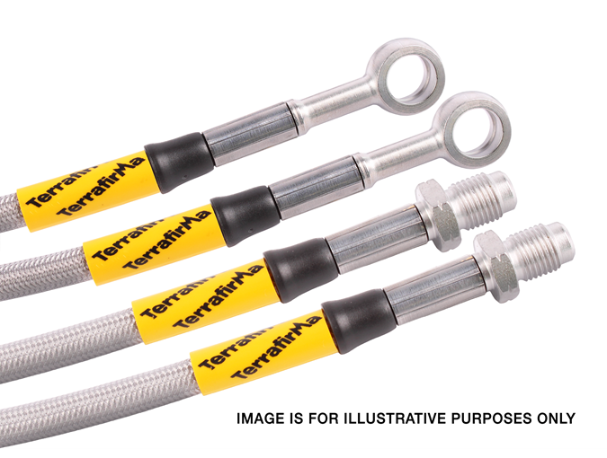 Terrafirma - Brake Extension - Stainless Steel x 4 lines