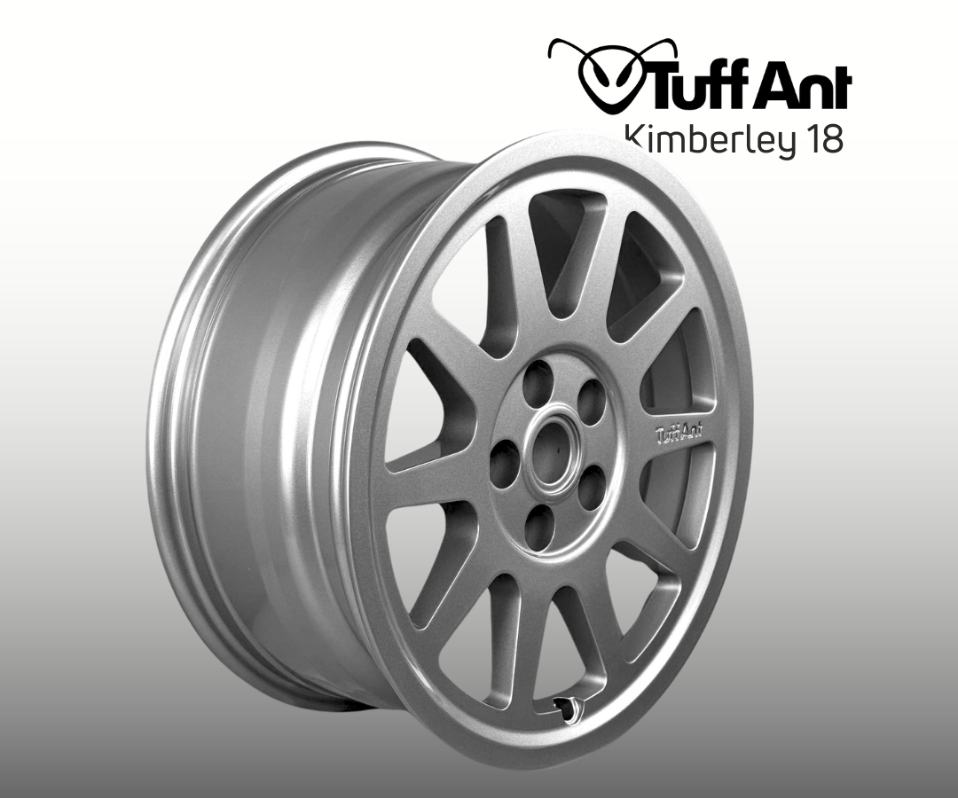 TuffAnt Kimberley - 10-spoke 18" Alloy Wheel - Smoked Grey