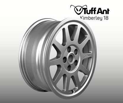 TuffAnt Kimberley - 10-spoke 18" Alloy Wheel - Smoked Grey