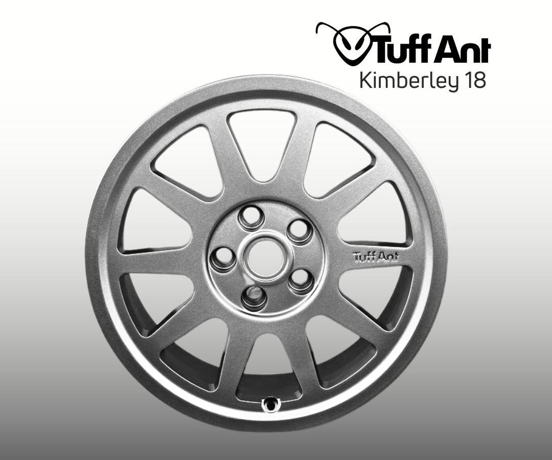 TuffAnt Kimberley - 10-spoke 18" Alloy Wheel - Smoked Grey
