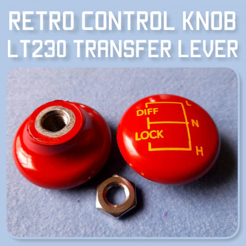 Shifter Knob - LT230 Red