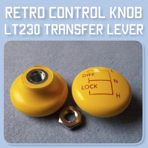 Shifter Knob - LT230 Yellow